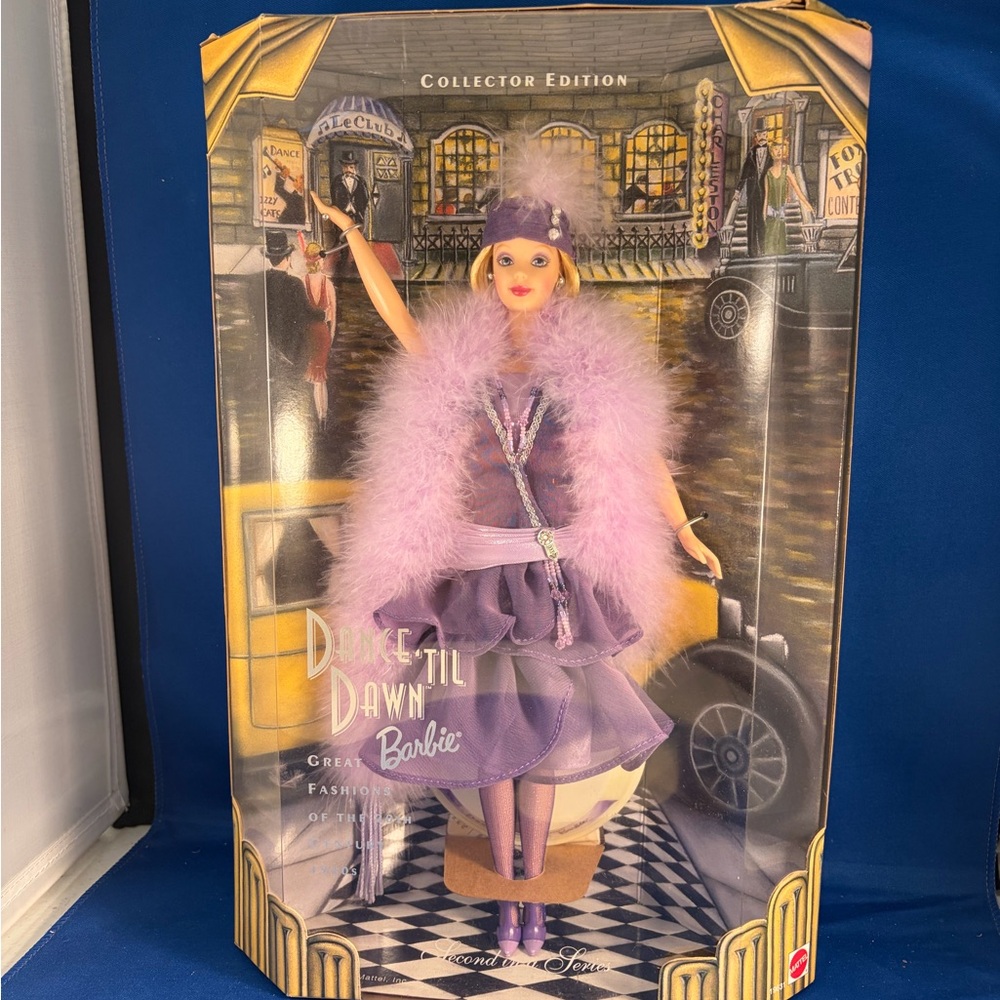 Barbie Dance 'Til Dawn Purple Feathered Flapper Doll